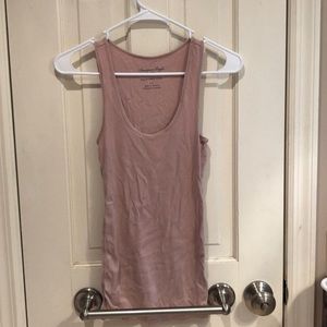Rose pink tank top